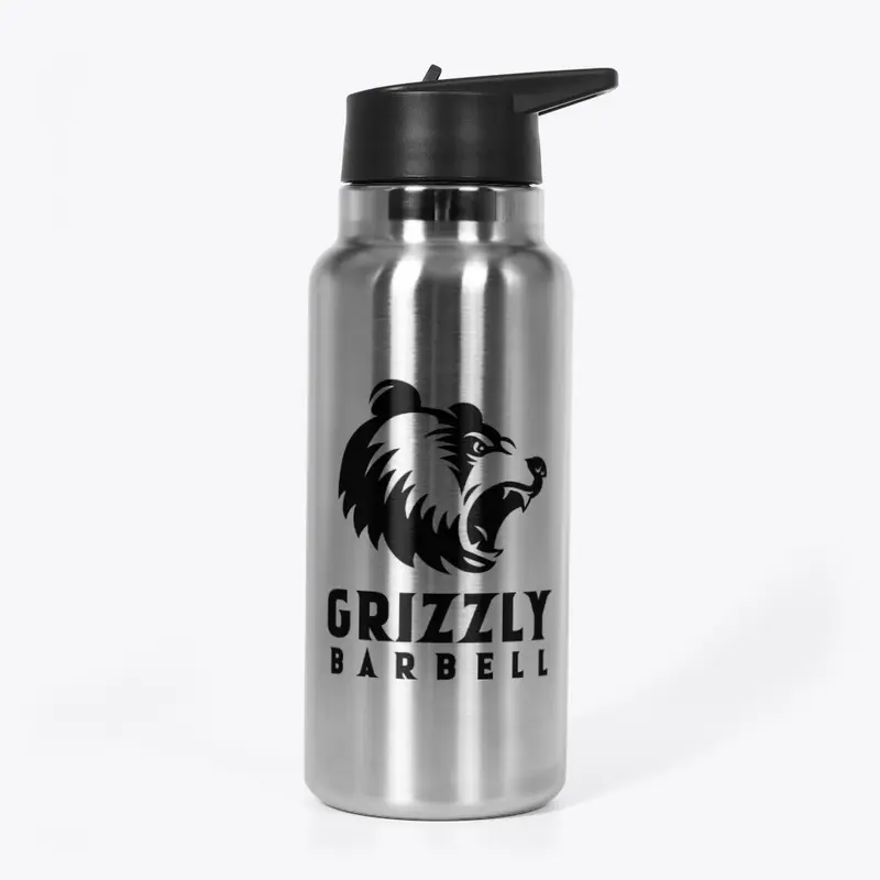 Grizzly Barbell 32oz water bottle